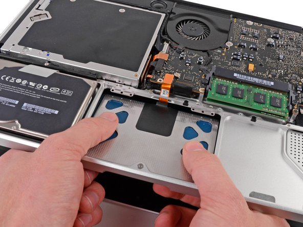 Trackpad csere