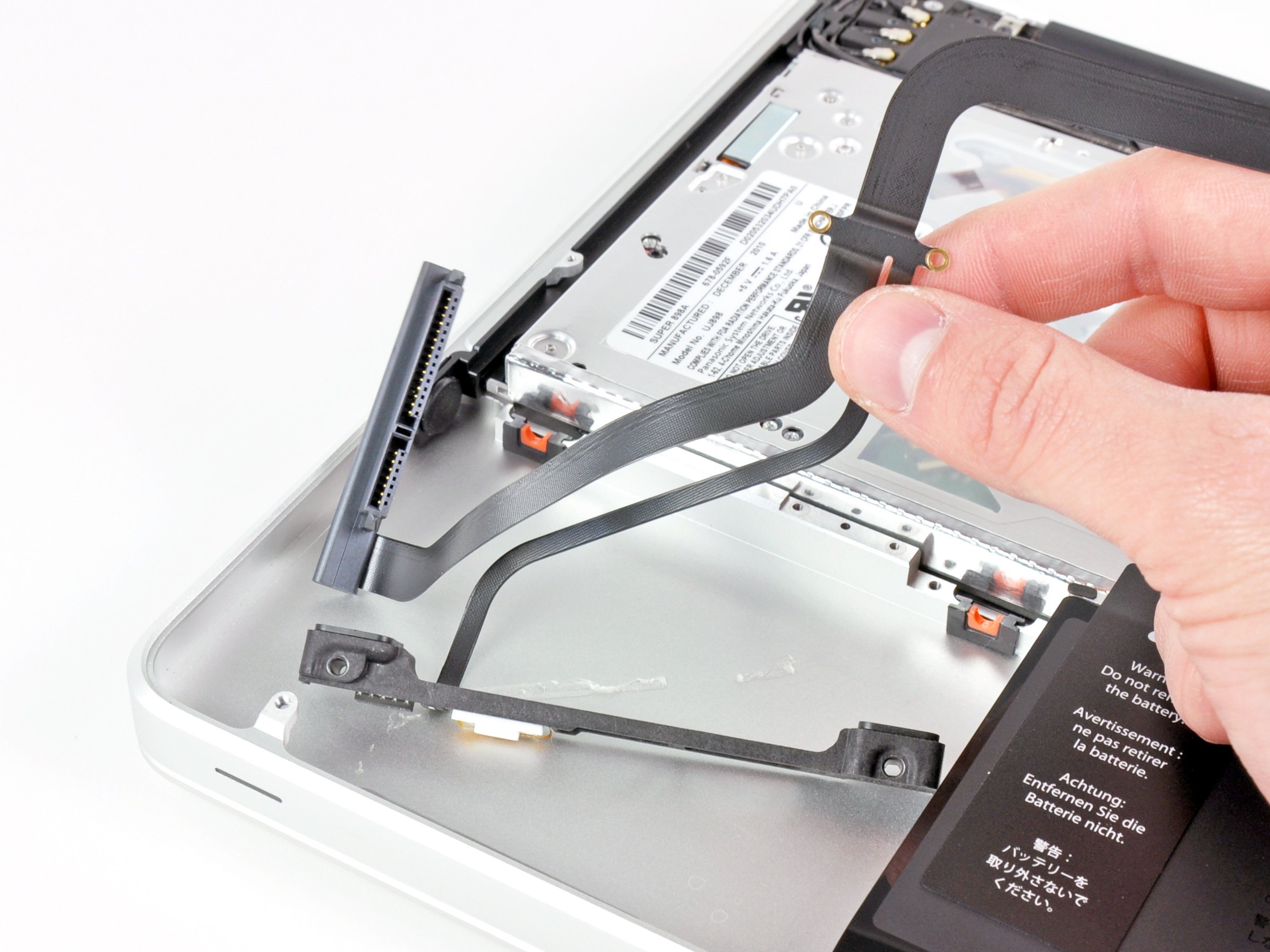 HDD átvezető csere