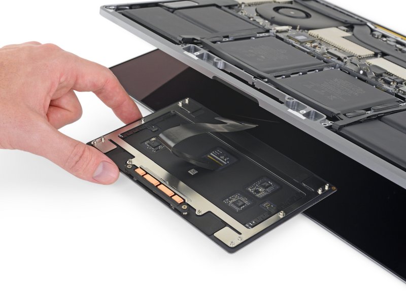 Trackpad csere